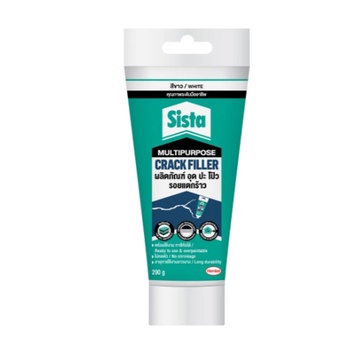 อะคริลิกซ่อมรอยแตก SISTA ขนาด 290 กรัม สีขาว