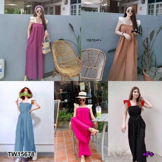 Jumpsuit จั้มสูทสายเดี่ยวขายาว