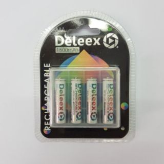 ถ่านชาร์จDeleex ขนาดAAA 1.2V แพค4ก้อน