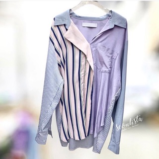 Striped pastel shirt