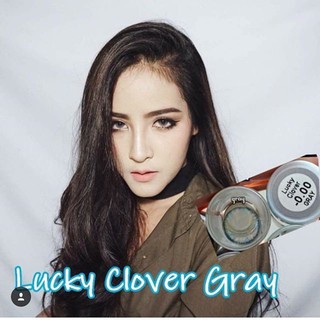 Lucky Clover Gray TATOTO Contact Lenses คอนแทคเลนส์ #38