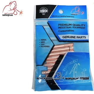 สลิปใน สลิปนอก อะไหล่ชุดเชื่อมอาร์กอน WP-26 #10N23-10N32 Collet ยี่ห้อ Weldplus (1ชิ้น/แพ็ค)