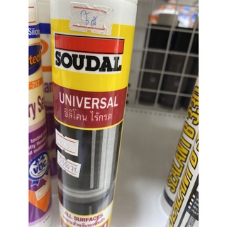 30.ยาแนวซิลิโคน สีใส SOUDAL270