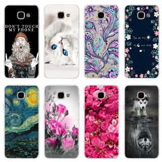 เคสโทรศัพท์มือถือซิลิโคน พิมพ์ลายการ์ตูน ขอบนิ่ม สำหรับ samsung galaxy a 5 2016 a 510