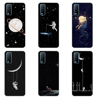 VIVO Y20 เคสสำหรับ เคสซิลิโคน VIVO Y20i Y 20 20i Soft Case Painted Silicone เคส Back Cover