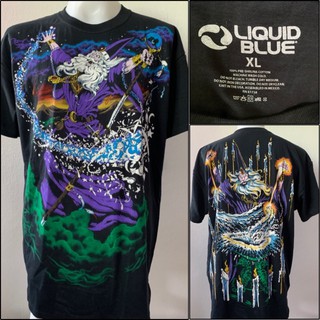 เสื้อลาย พ่อมด OVP BY LIQUID BLUE