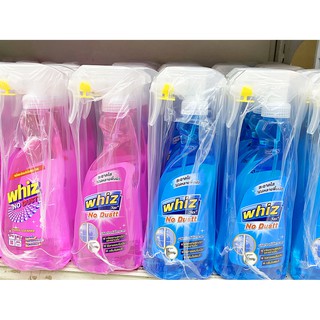 [แพ็ค3ขวด] น้ำยาเช็ดกระจก วิซ โนดัสต์ whiz No Dust ขวดหัวฉีด 520มล.