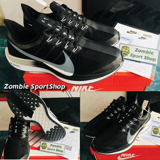 รองเท้าZoom Pegasus Turbo "Black Grey White" Size36-45 *ส่งฟรีKerry*