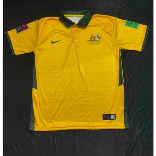 เสื้อกีฬาแขนสั้น พิมพ์ลาย Jersey Australia 2022