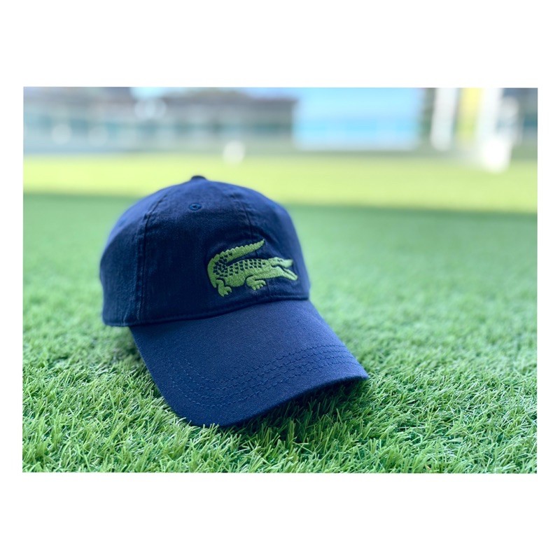 Lacoste Retro Classic Full Cap Dad Hat หมวกเบสบอล