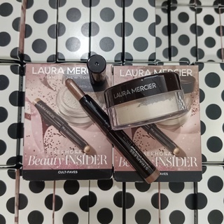 แท้💯% Laura Mercier Birthday Gift Set Translucent Setting Powder 5g.&amp;Eyeshadow Stick