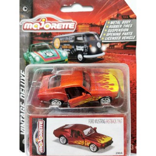 รถเหล็ก​ Majorette​ Ford​ Mustang​ FASTBACK