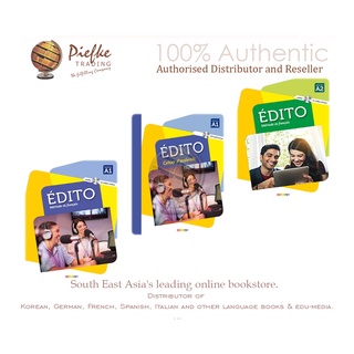 Edito niveau A1, A2:student book, workbook : 9782278083619:9782278083183