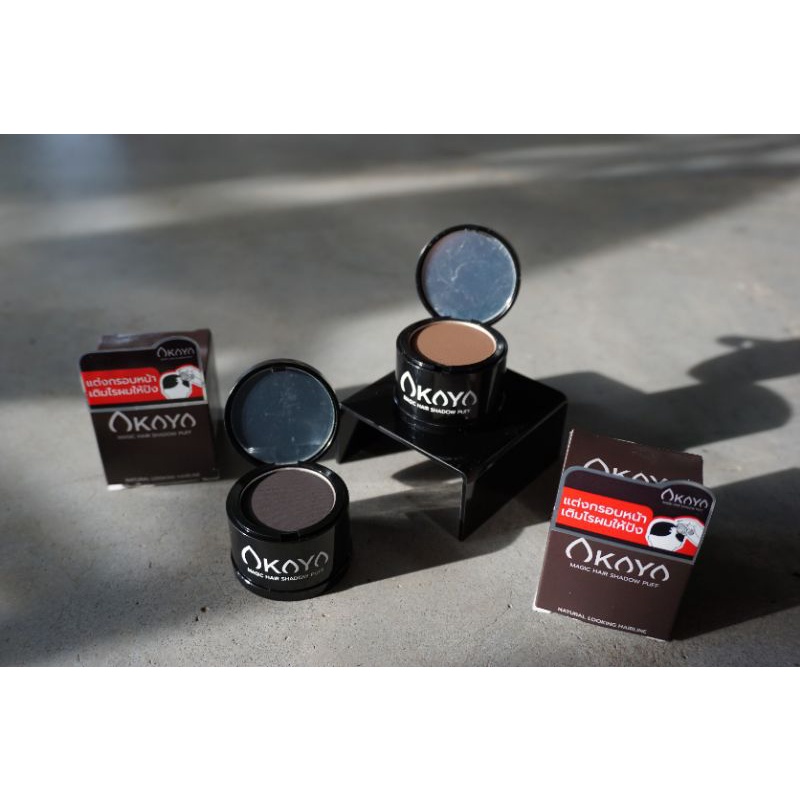 AKAYAเมจิกแฮร์ชาโดว์พัฟ