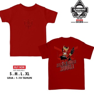 เสื้อยืดวินเทจเสื้อยืด ลายการ์ตูนอนิเมะ Kamen RIDER KUUGA สําหรับเด็กS-4XL