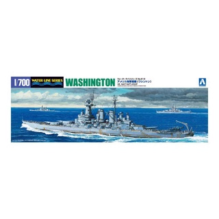 Aoshima 1/700 : US NAVY BATTLESHIP WASHINGTON