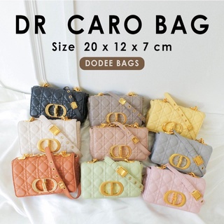 กระเป๋าสะพายทรง Dr Caro Bag PU Premium 20 cm.