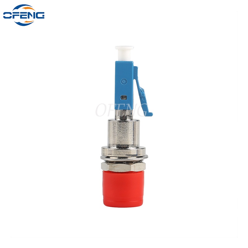 50PCS FC female LC male Fiber single mode adapter Fiber Optic connector  Fiber Optic Adapter FC-LC C