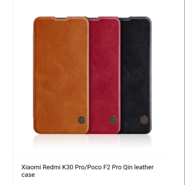 👍พร้อมส่ง👍เคสหนังฝาพับQIN Xiaomi Poco F2Pro / Poco F2 Pro / K30 Pro / K30Pro / F2Pro  Nillkin QIN Le