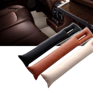 CUTE_Faux Leather Car Seat Space Gap Filler Leakproof Filling Strip Padding Spacer