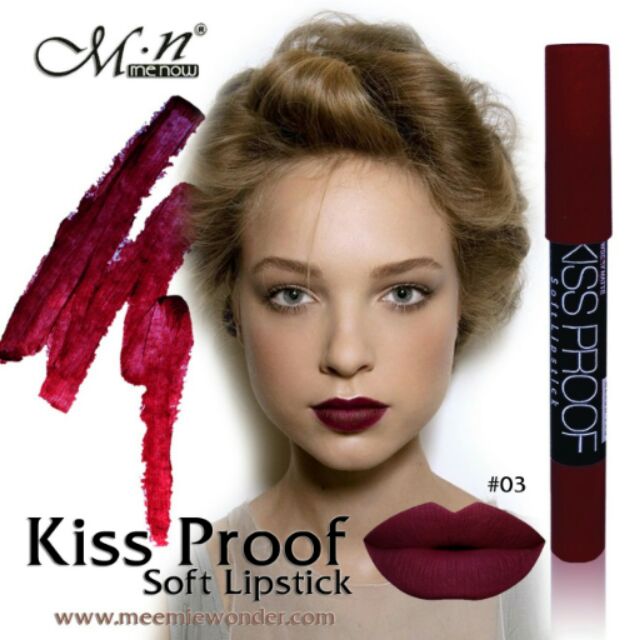 M.N Kiss Proof Soft Lipstick