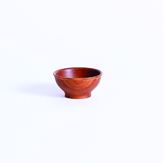 RING BOWL S (TEAK) (CU011) ถ้วยไม้สัก