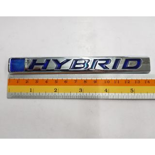 Logo Hybrid ของรถ Honda 14.5 x 1.5 cm