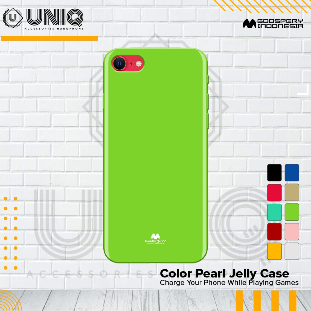 Casing iPhone 8 Goospery Pearl Jelly Case