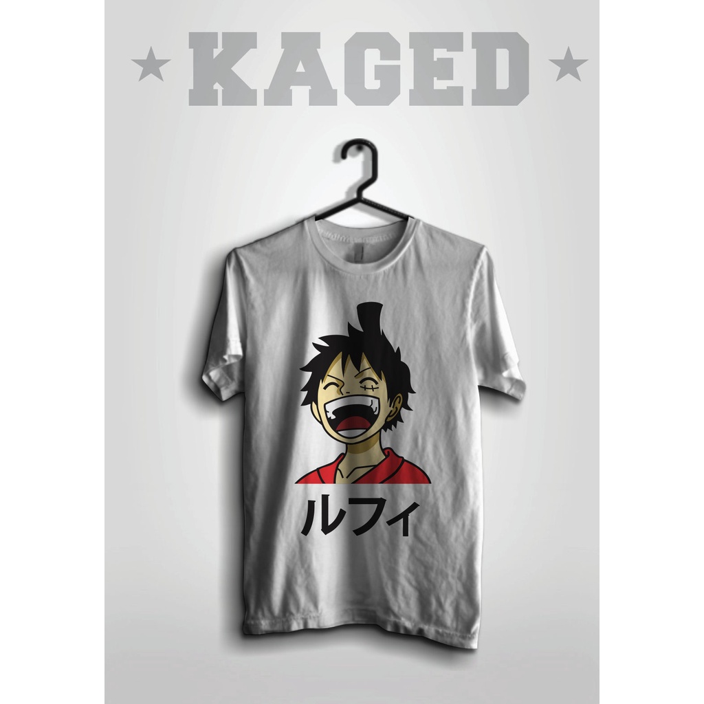 MONKEY D LUFFY เสื้อยืด ONE PIECE เสื้อยืด LUFFY เสื้อยืด ONE PIECE เสื้อยืดสีขาว