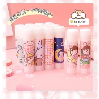 กาวแท่ง การ์ตูน กาวติดกระดาษ ไม่อันตราย กาวDIYน่ารัก