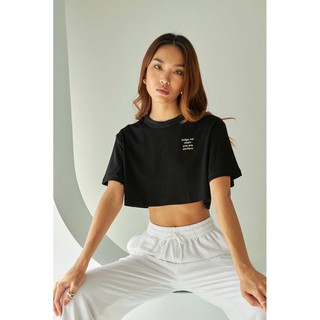 AHT002 Dont judge me crop tee