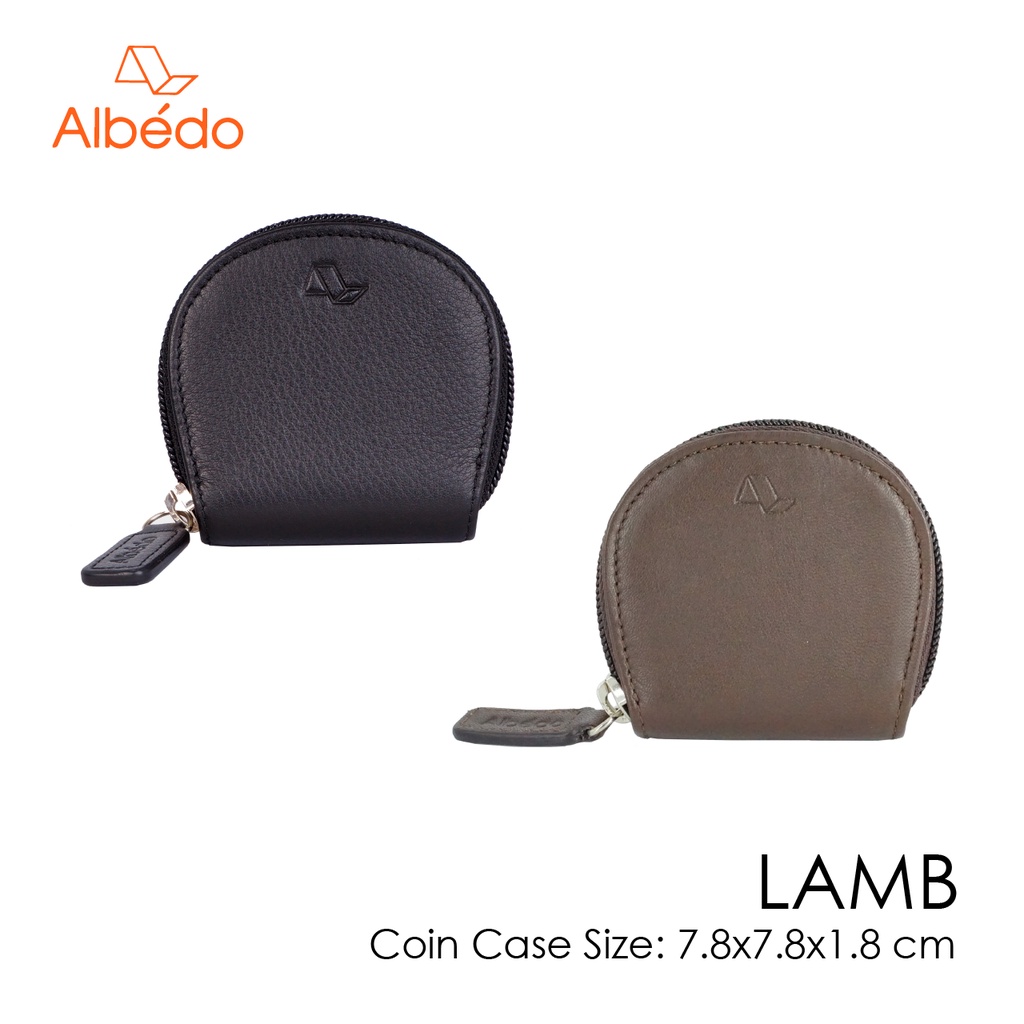 [Albedo] LAMB COIN CASE กระเป๋าใส่เหรียญหนังแกะ รุ่น LAMB - LB00899/LB00879
