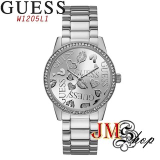 Guess Smooch นาฬิกาข้อมือผู้หญิง สายสแตนเลส รุ่น W1205L1