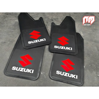 บังโคลนรถยนต์ สำหรับ Suzuki ลาย S (เฉพาะแผ่น 1คัน หน้า+หลัง)