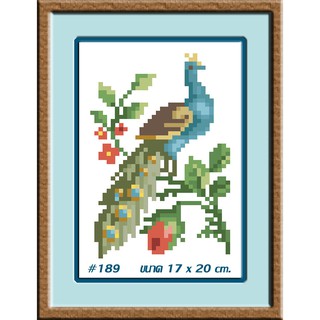 ไอแอมครอสติช iamcrossstitch DIY รหัสTmini-189 17x20 cm. ชุดอุปกรณ์งานฝีมือปักครอสติชครบชุด