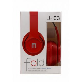 หูฟัง Fold J-03หูฟังใช้ได้กับสมาร์ทโฟน MP3 และ PC/Notebook