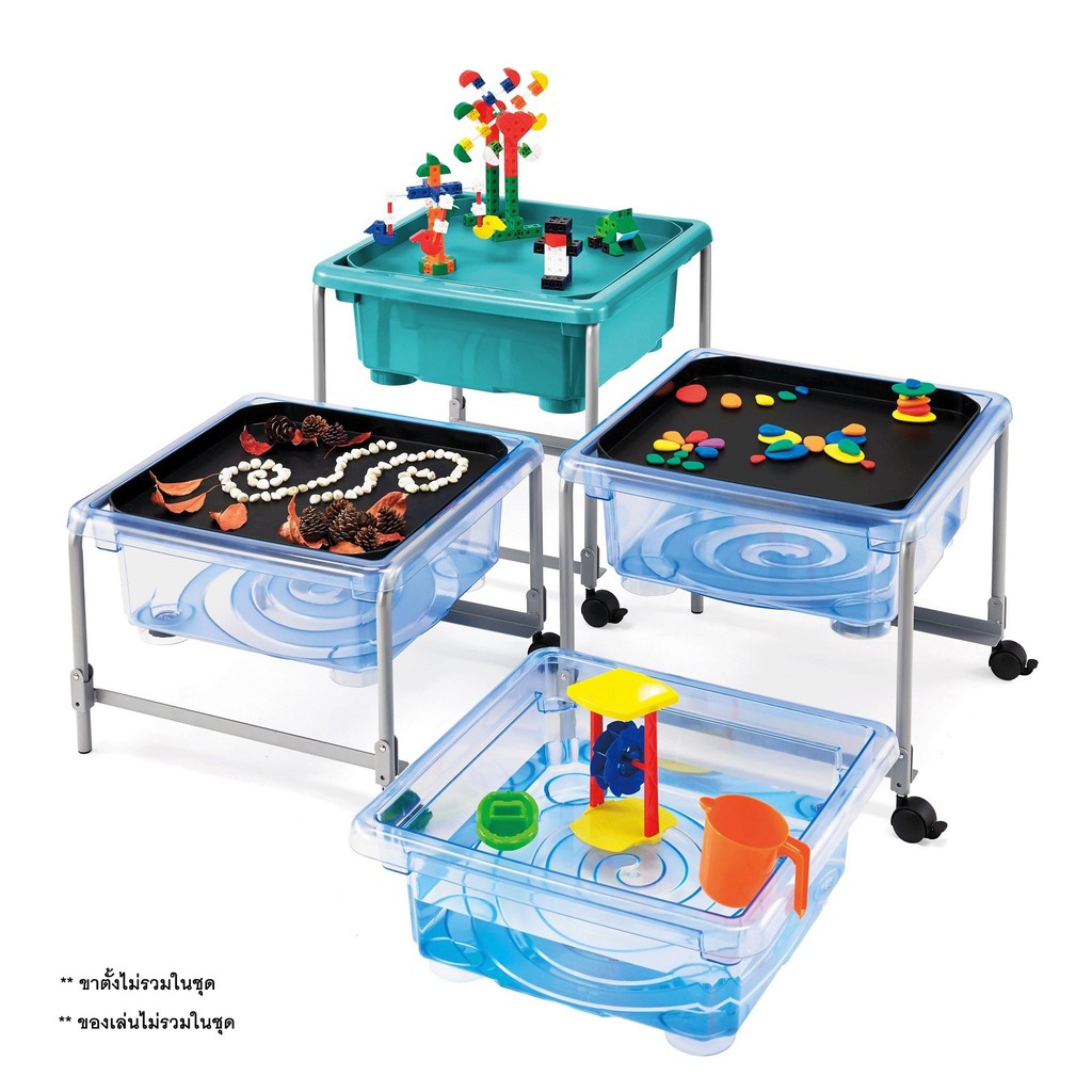ชุดถาดกิจกรรมสร้างสรรค์สีใส - Fun2 Play Activity Tray (Transparent)