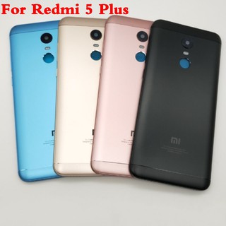 for Xiaomi Redmi 5 Plus Battery Back Cover Metal Rear Door Housing + Side Key for Redmi 5Plus Replacement Repair Spare Parts