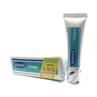 Medmaker Vitamin E cream 20g.เมดเมกเกอร์ วิตามิน อี ครีม20กรัม