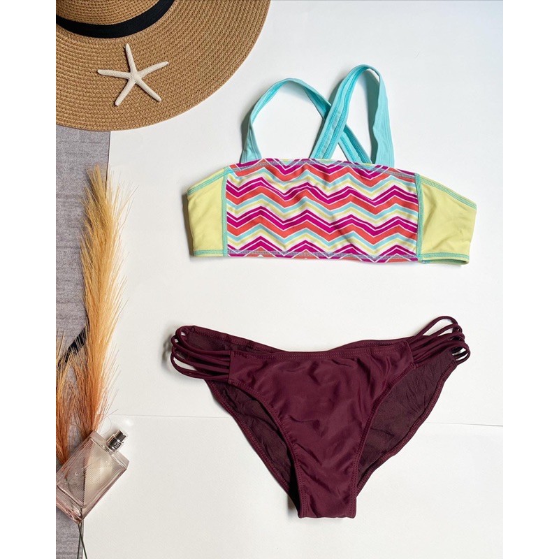 LANDS’ END Bra with Bikini 🌼