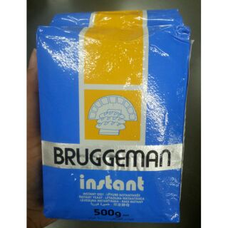 ยีสต์แห้ง ยีสต์ผงสำเร็จรูป (สีฟ้า)สำหรับขนมปัง Bruggeman 500g เบเกอรี่ยีสต์ทำขนมปัง #วัตถุดิบเบเกอรี่