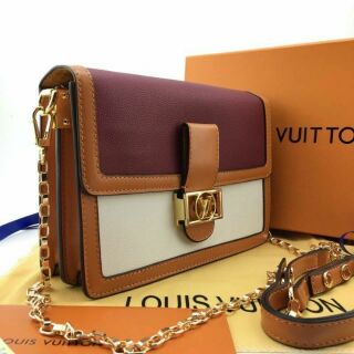 &lt;3 หนังเเท้ Louis Vuitton Grad hi-end 1:1 อุปกรณ์ครบ &lt;3