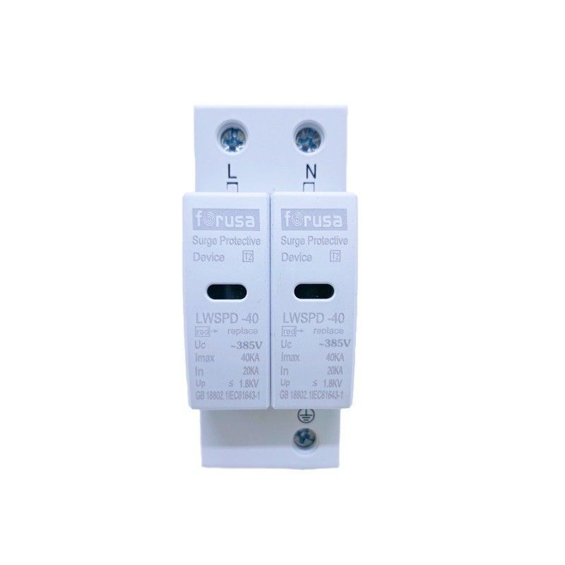 SPD AC Sป้องกันฟ้าผ่า  2P 220v surge protective device