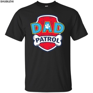 ถูกสุดๆGILDAN ใหม่ล่าสุด เสื้อยืดผ้าฝ้าย 100% พิมพ์ลายสุนัข Dad Patrol สไตล์ฮิปฮอป ของขวัญวันเกิด