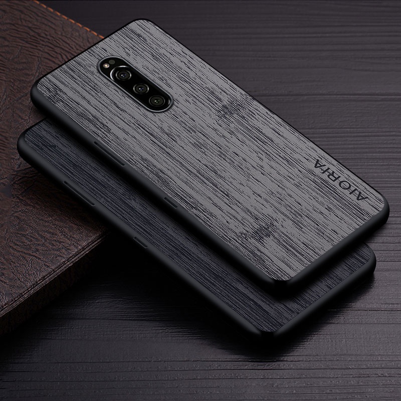เคสโทรศัพท์มือถือหนัง ลายไม้ไผ่ หรูหรา สําหรับ sony xperia 1 XZ4 funda xperia 1