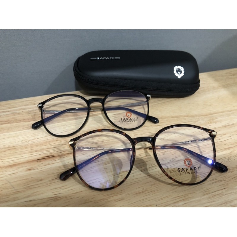 กรอบแว่นตา Safariรุ่น0396 ทรงหยดน้ำสวยๆ Korea Design น้ำหนักเบา ทนทาน แถมกล่องใส่แว่น+ผ้าเช็ดแว่น