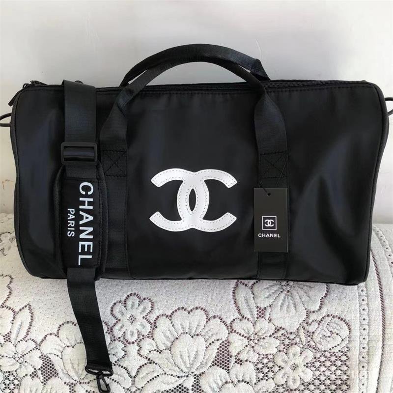 Chanel Travel Bag New Men's and Women's Leisure Travel Shopping  Large-capacity Shoulder Bag Outdoor Sports Fitness Multi | Shopee Thailand