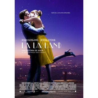 โปสเตอร์หนัง LA LA LAND นครดารา ขนาด 11.5 X 16.5 นิ้ว (A3)