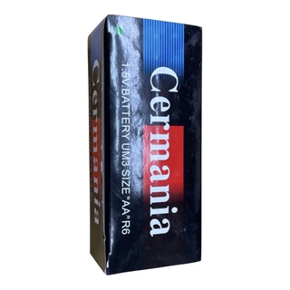 ถ่านทดลองสินค้า Cermania ขนาด AA 1.5V กล่อง 60 ก้อน สามารถออกใบกำกับภาษีได้