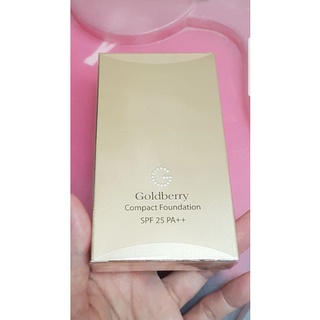 Goldberry Compact Foundation SPF25 PA++  10g. โกลด์เบอร์รี่ คอมแพ็ค ฟาวน์เดชั่น 10กรัม สูตรจากญี่ปุ่น สี#1P,#01,02